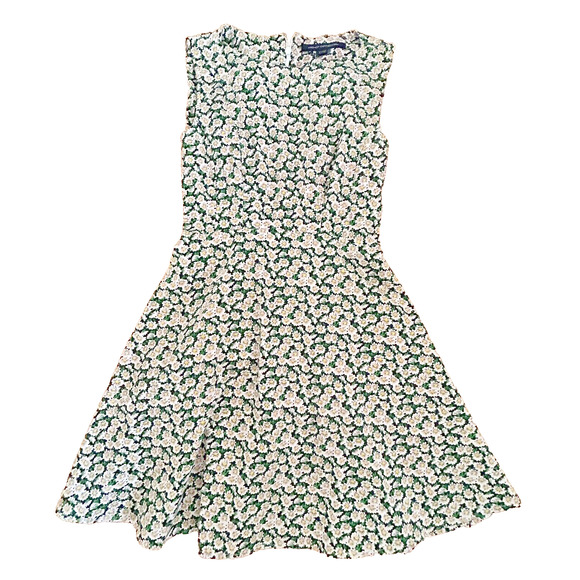 French Connection Mini Dress Daisy Floral Women  Sz. 0 Cottagecore NWOT - Picture 1 of 10